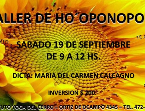 Taller de Ho’oponopono